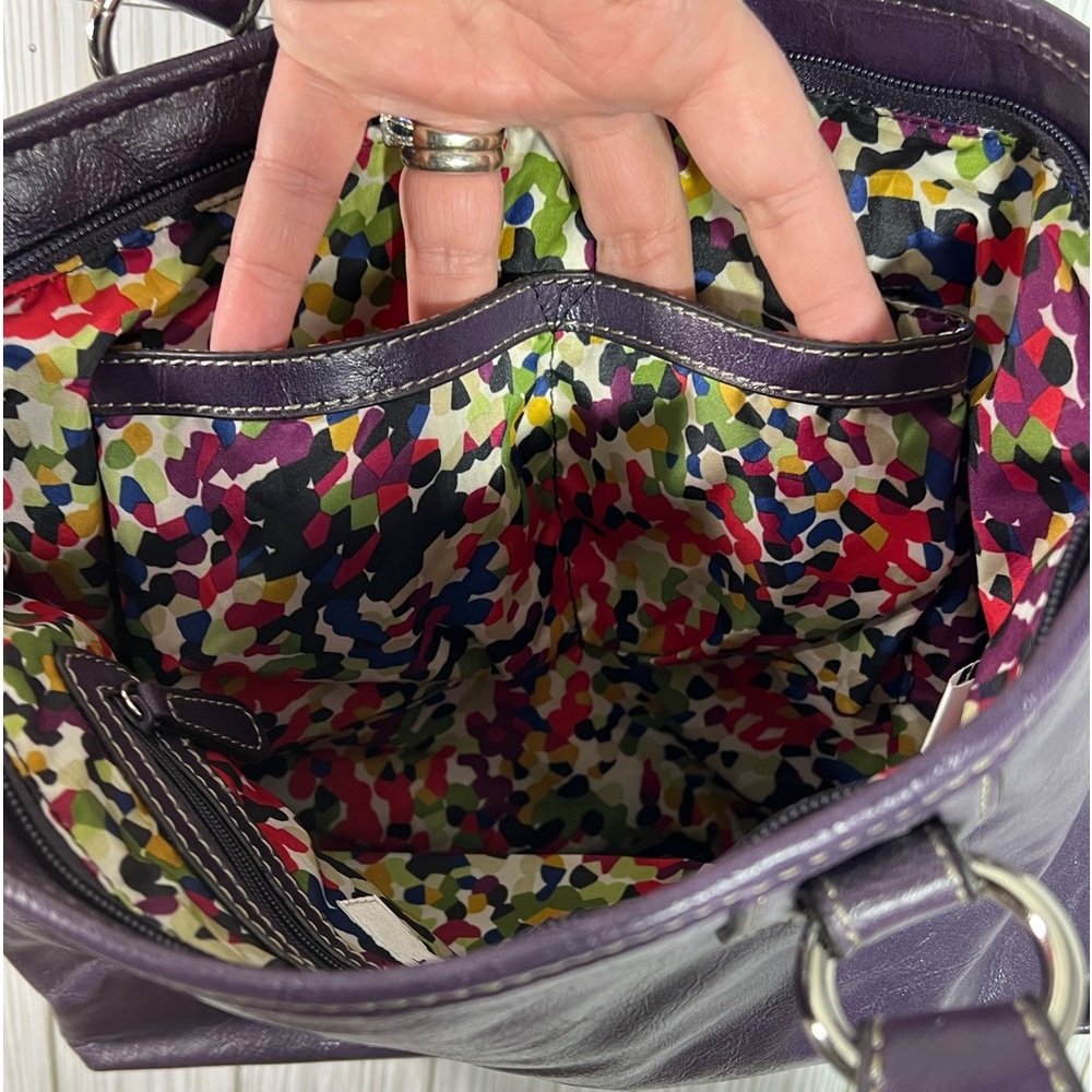 Nine West Purple Shoulder Bag - Picture 6 of 7